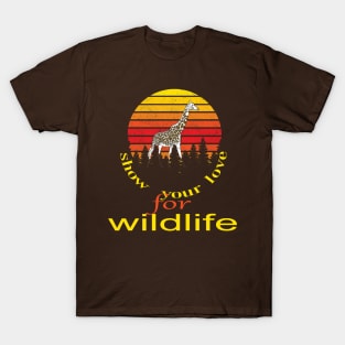 Show your love for wildlife T-Shirt